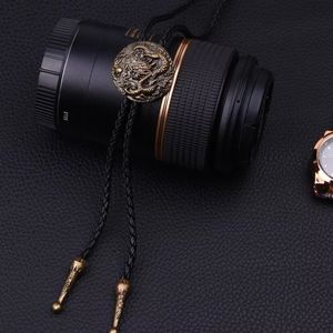 Chinese Dragon Bolo Tie Hat Necklace Accessory